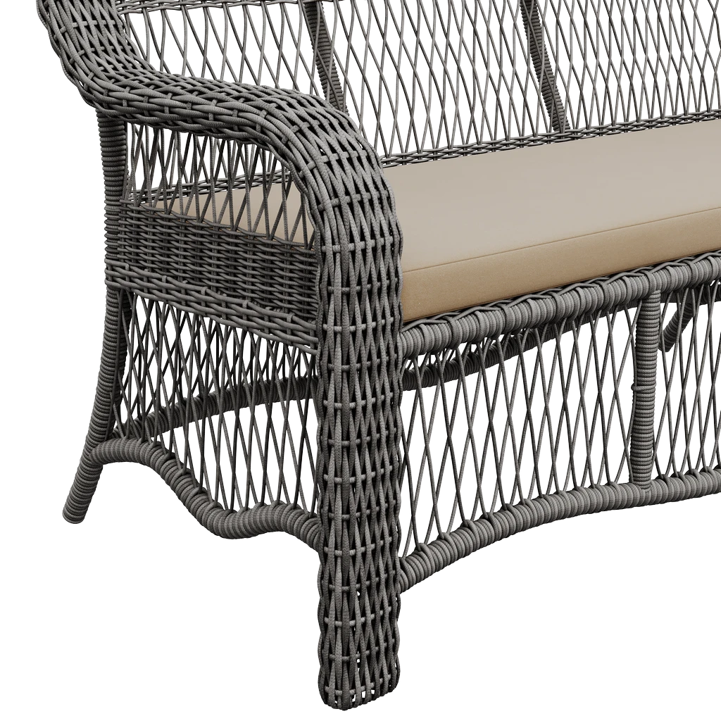 SEVILLA софа 3-х местная сталь - Thumbnail 3