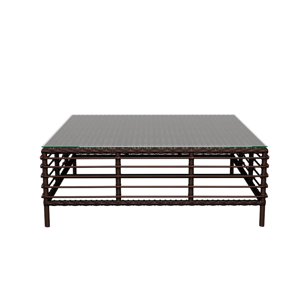 ZEFIR стол кофейный квадратный сталь 1020*1020*380 - Thumbnail 2