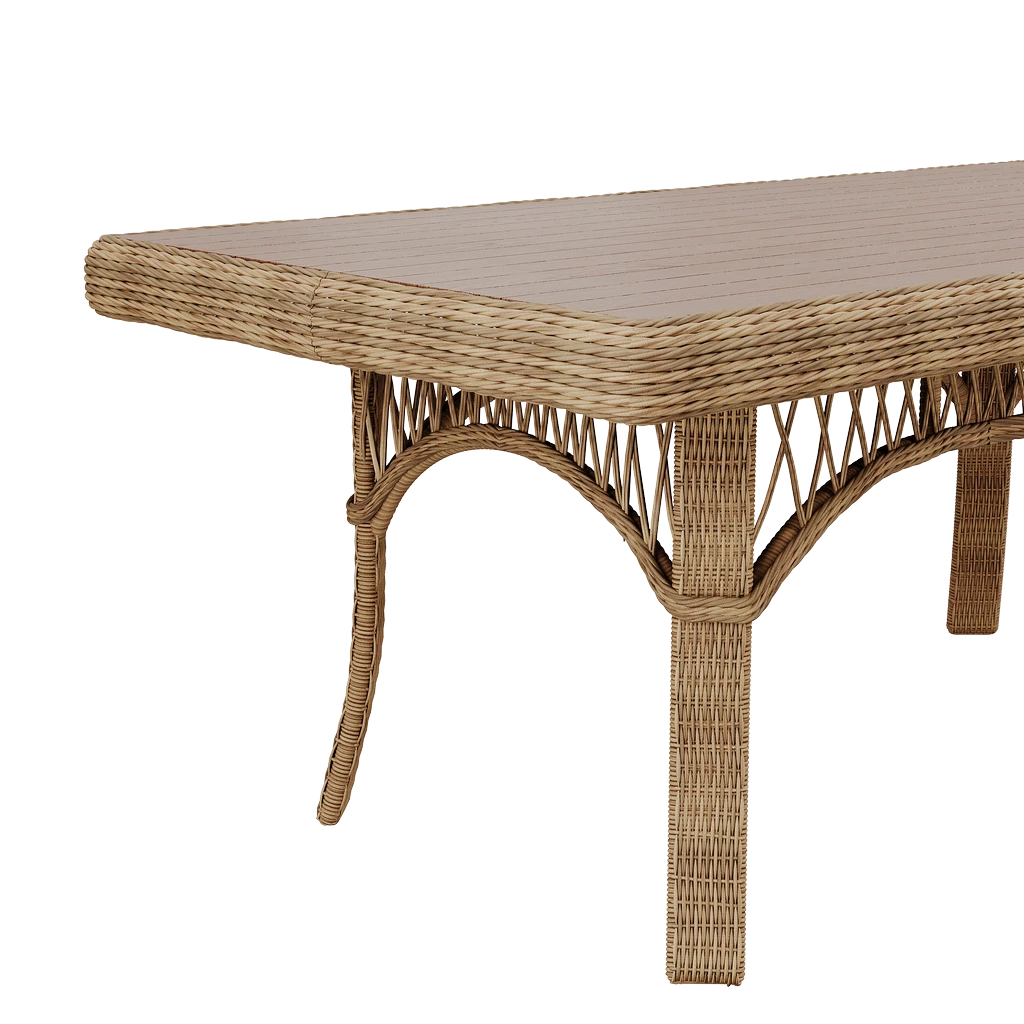 LEGEND Стол обеденный прямоугольный 8-ми местный 1800*900*720 - Thumbnail 3