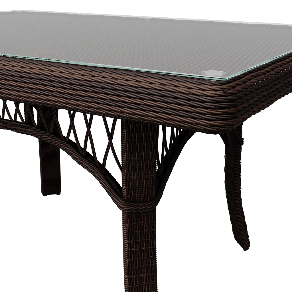 LEGEND Стол обеденный прямоугольный 6-ти местный 1300*900*720 - Thumbnail 4