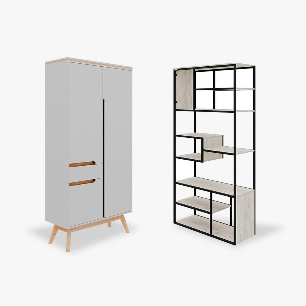 Шкафы и стеллажи