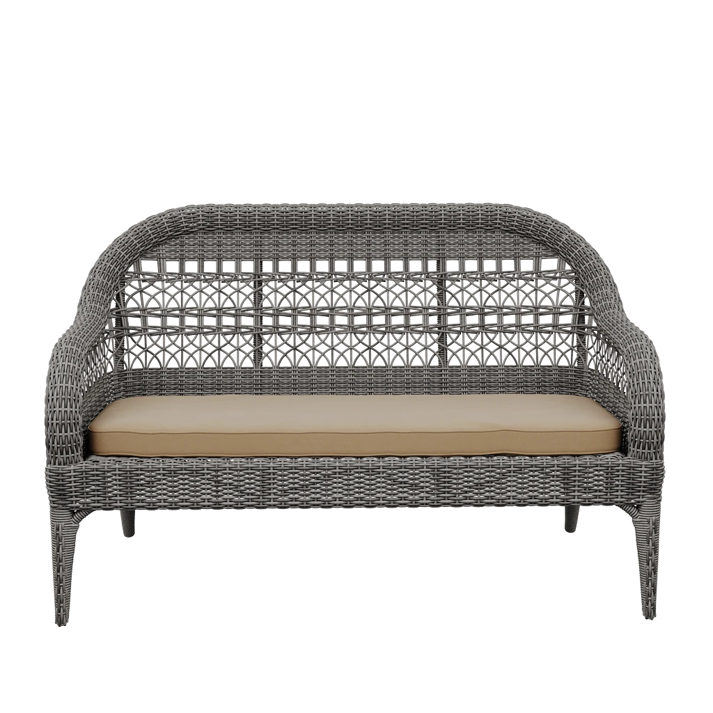 VICTORIA софа 2-х местная сталь - Thumbnail 2