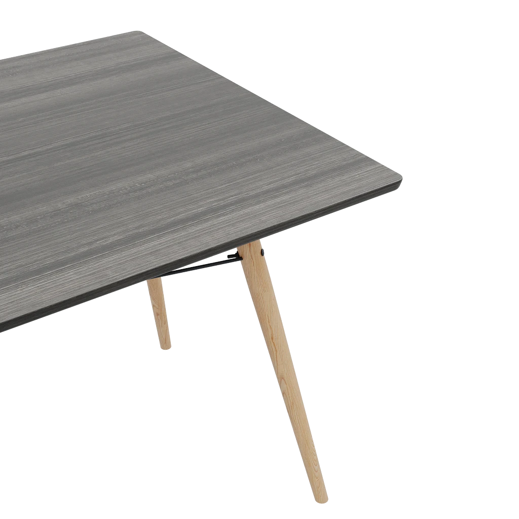 Стол кухонный Stockholm 120х80x78 ПВХ - Thumbnail 3