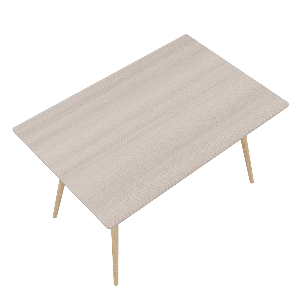 Стол кухонный Stockholm 120х80x78 ПВХ - Thumbnail 2