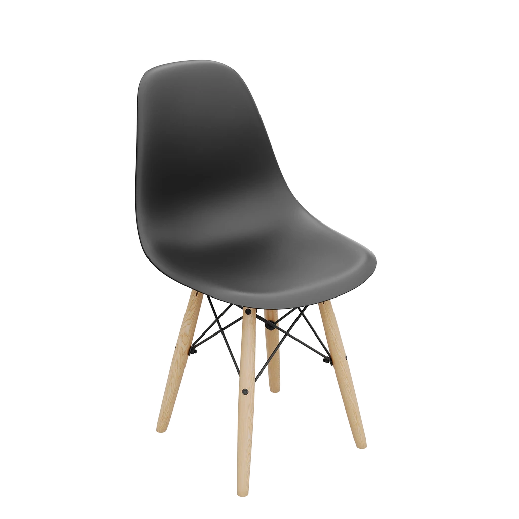 Стул Fitz Wood 46х46х85 Черный