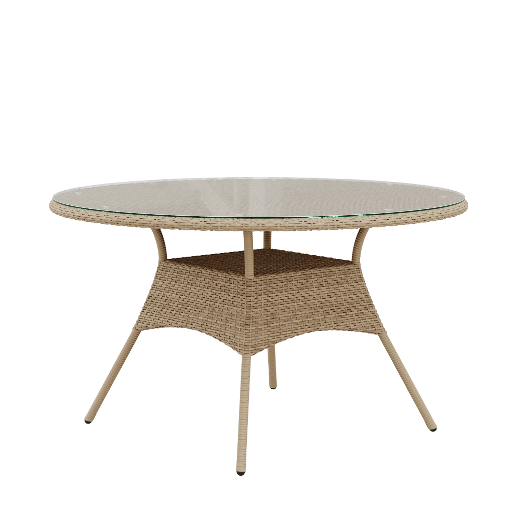 722 Стол обеденный круглый разборный  d 1300*720 7034П variation 1