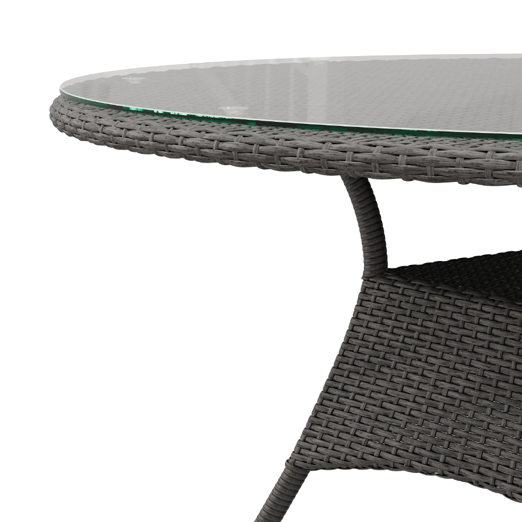 722 Стол обеденный круглый разборный  d 1300*720 - Thumbnail 4