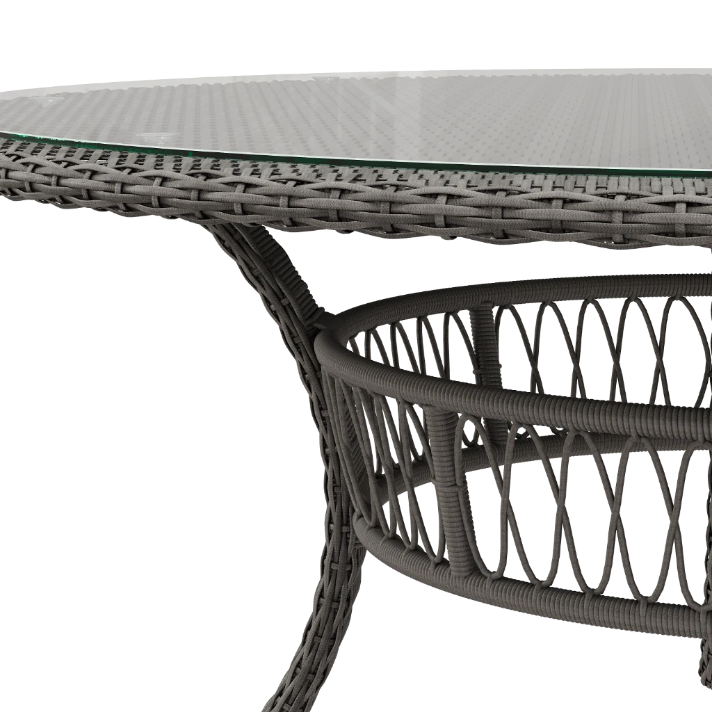 722 Стол обеденный круглый разборный  d 1600*720 - Thumbnail 4