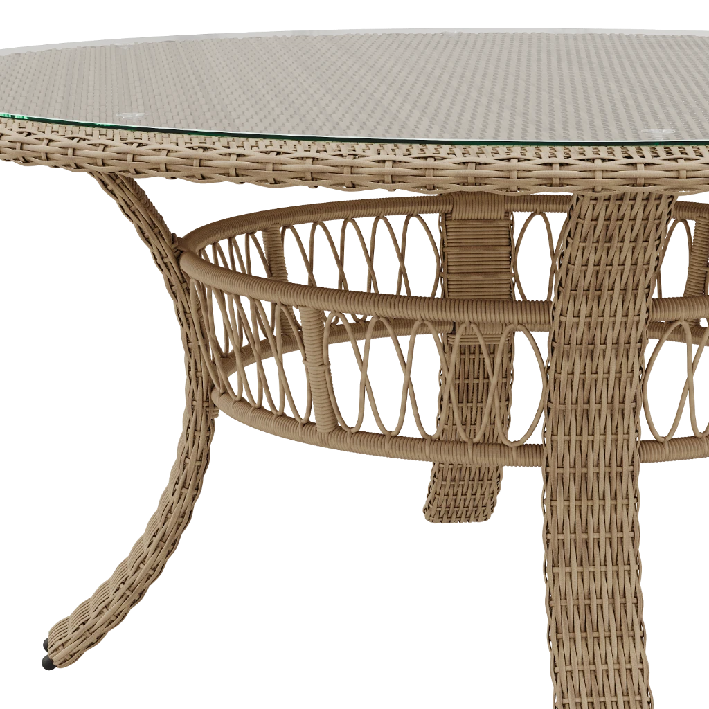 722 Стол обеденный круглый разборный  d 1600*720 - Thumbnail 2