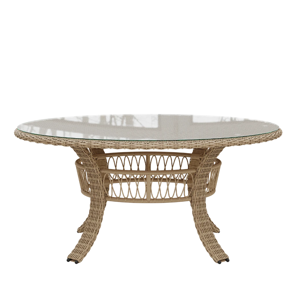 722 Стол обеденный круглый разборный  d 1600*720 - Thumbnail 3