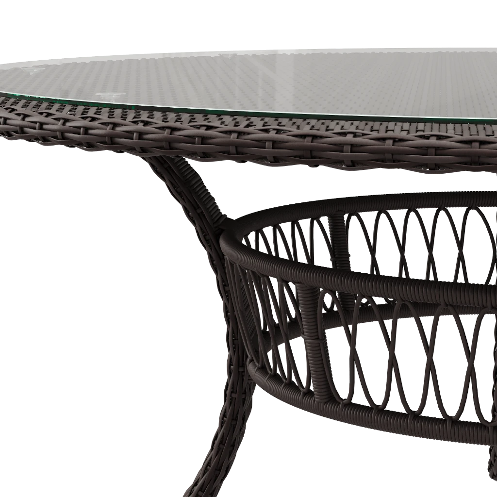 722 Стол обеденный круглый разборный  d 1600*720 - Thumbnail 4