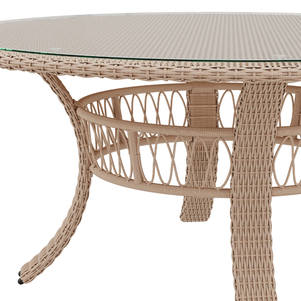 722 Стол обеденный круглый разборный  d 1600*720 - Thumbnail 3