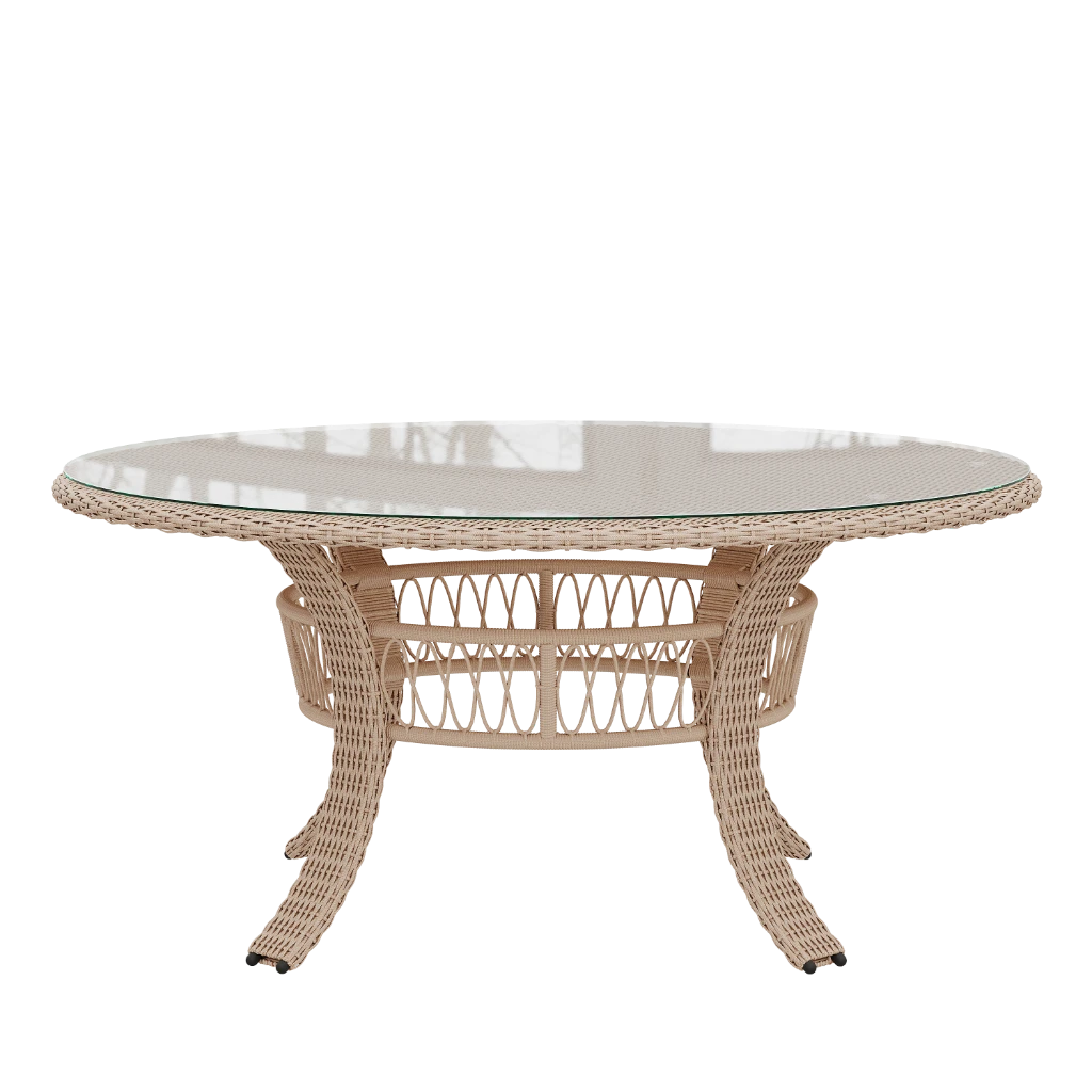 722 Стол обеденный круглый разборный  d 1600*720 - Thumbnail 2