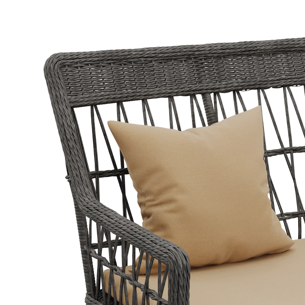 LEGEND Софа 2-х местная сталь - Thumbnail 3