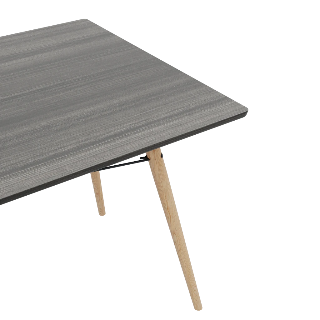 Стол кухонный Stockholm 140х80x78 ПВХ - Thumbnail 2