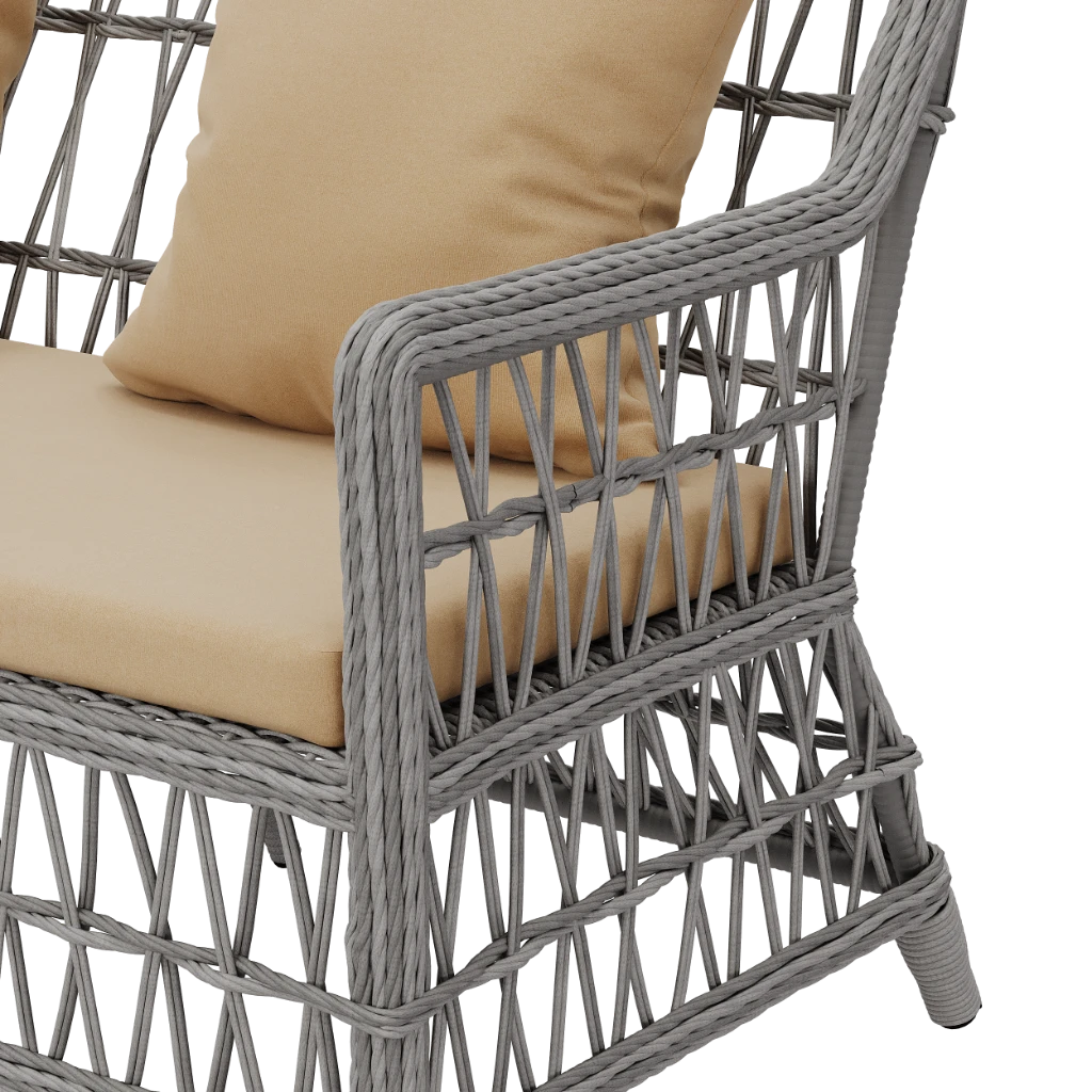 LEGEND Софа 3-х местная сталь - Thumbnail 4