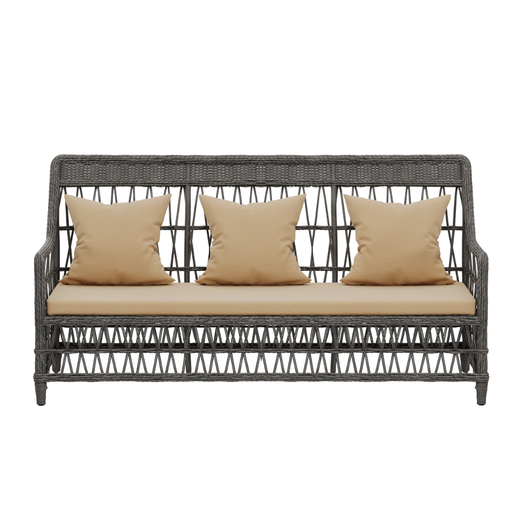 LEGEND Софа 3-х местная сталь - Thumbnail 2