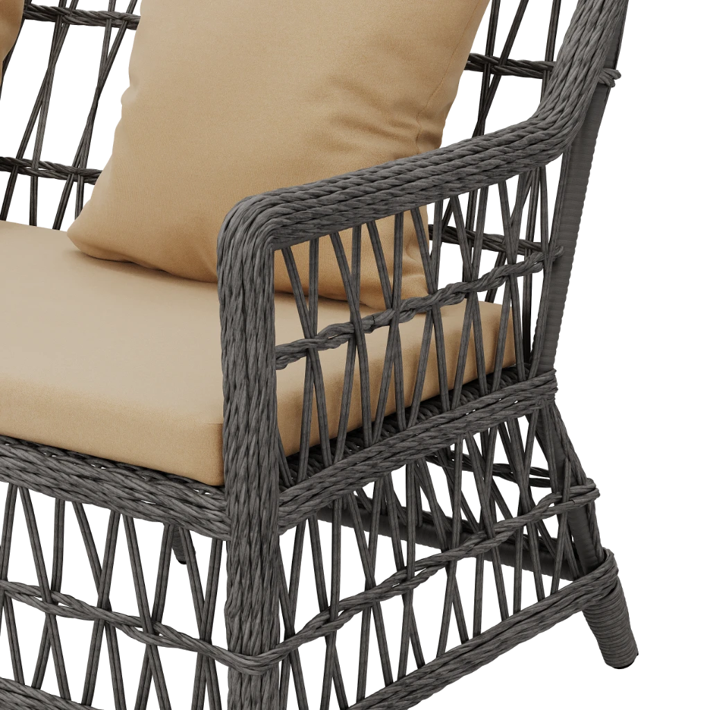 LEGEND Софа 3-х местная сталь - Thumbnail 4