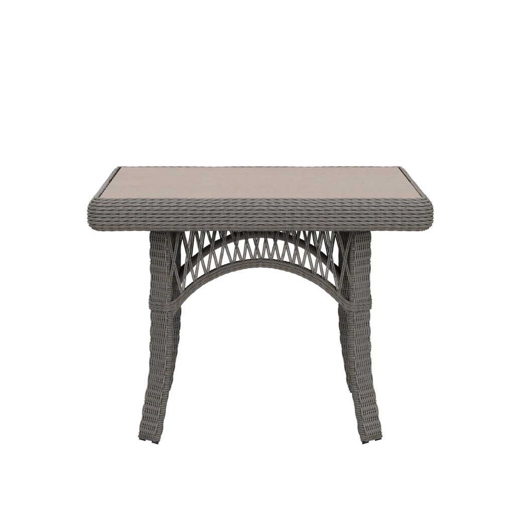 LEGEND Стол обеденный квадратный c деревянной столешницей 900*900*720 - Thumbnail 2