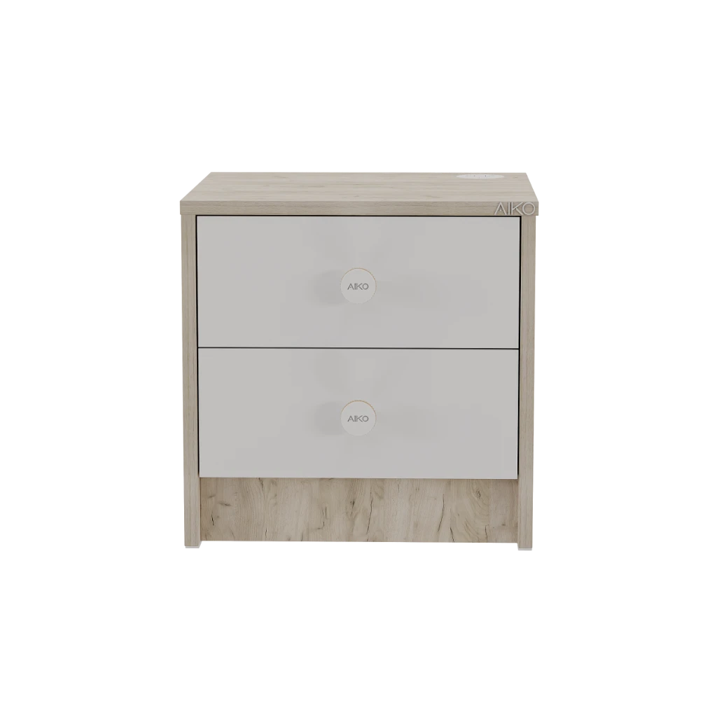 Тумба прикроватная VIBE 40х40х40 с безпроводной зарядкой - Thumbnail 2