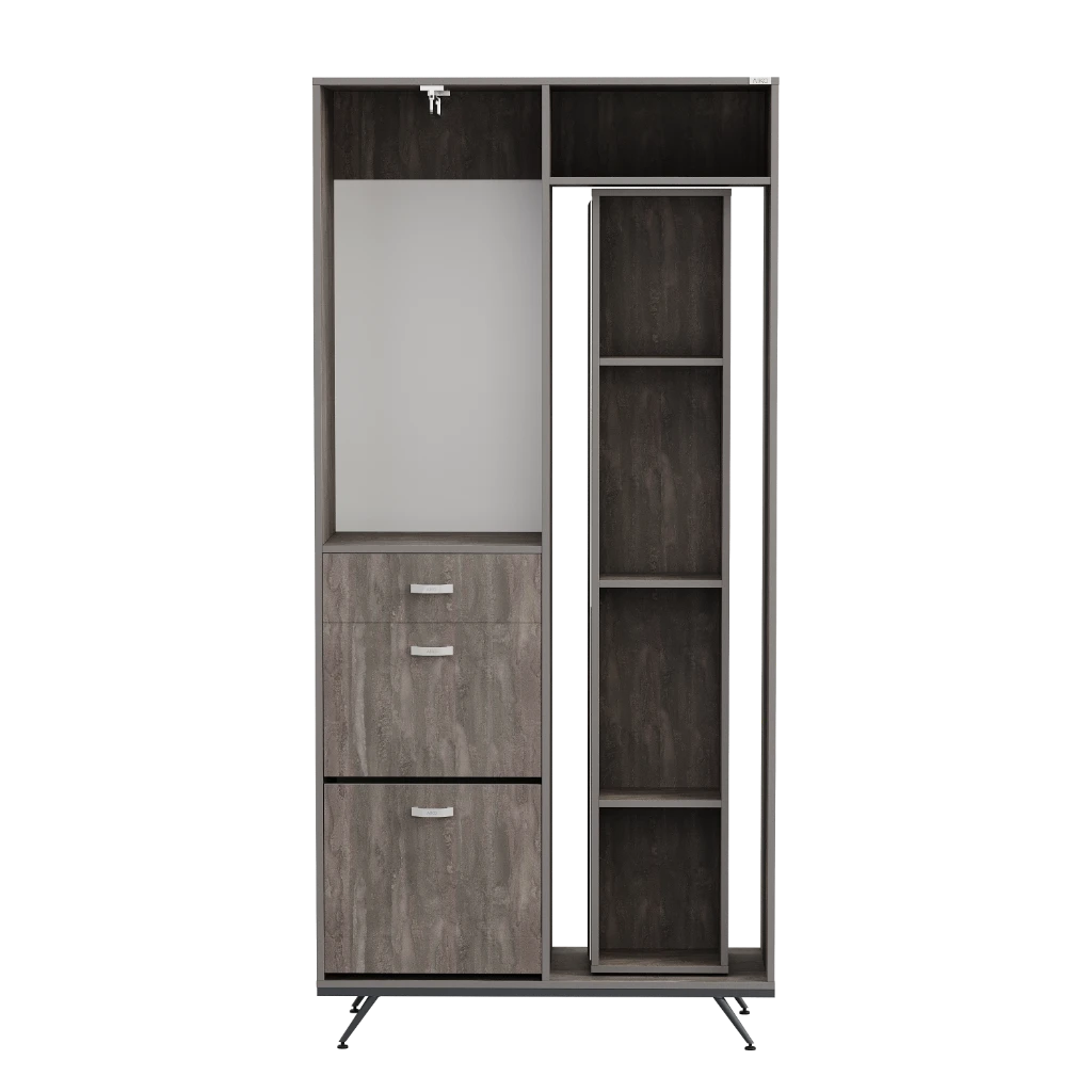 Прихожая Mira 100х42х211 H - Thumbnail 2