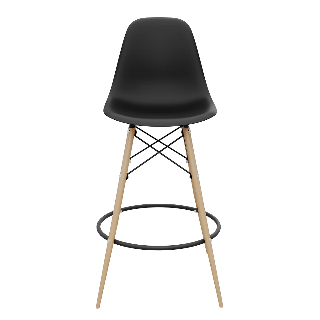 Стул барный Fitz Wood 55х55х110 - Thumbnail 2