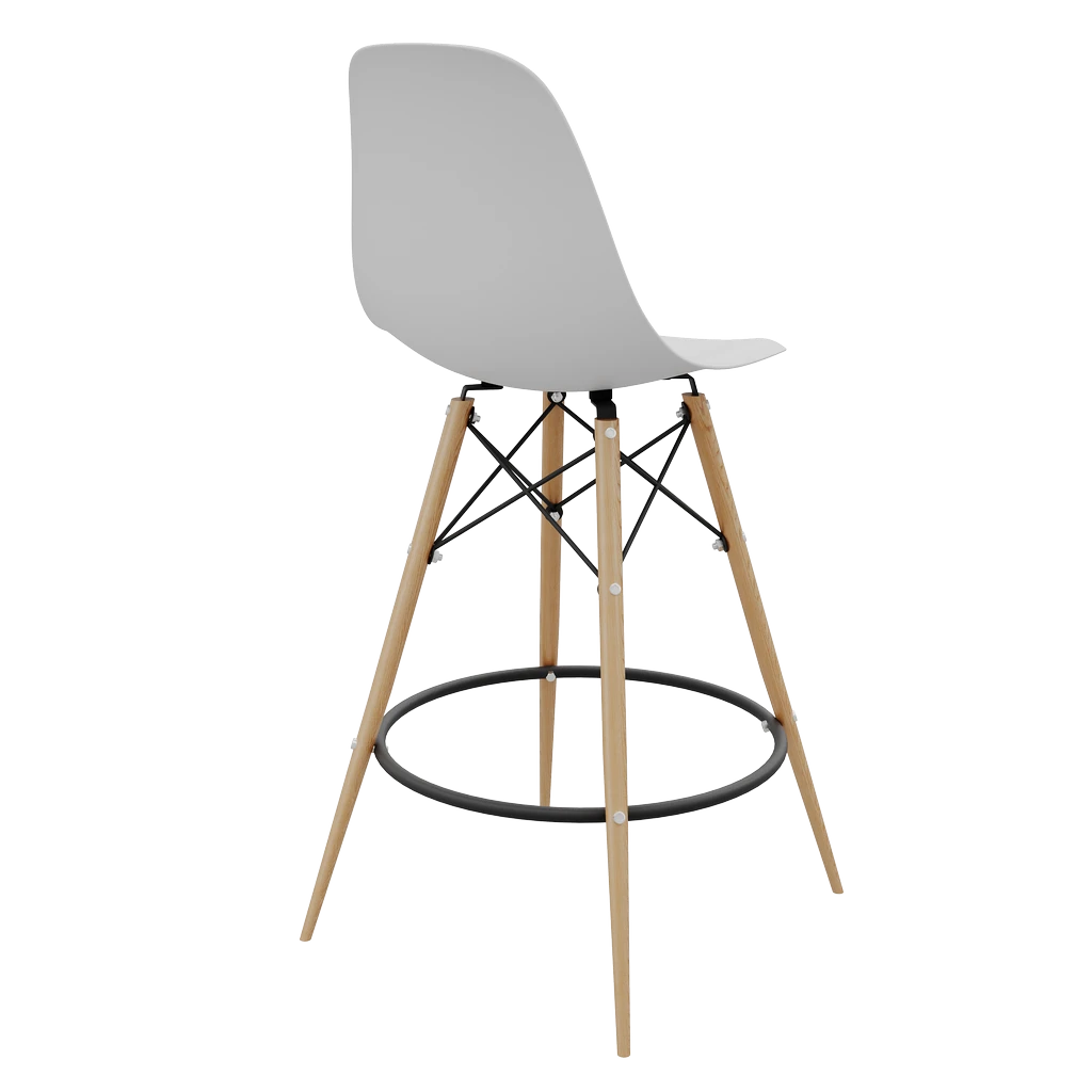 Стул барный Fitz Wood 55х55х110 - Thumbnail 4