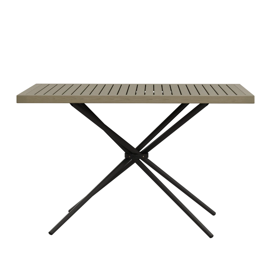 Стол кухонный Olivia 120/80/75 Деревянный (R) (outdoor) - Thumbnail 2