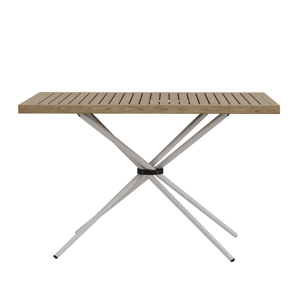 Стол кухонный Olivia 120/80/75 Деревянный (R) (outdoor) - Thumbnail 2