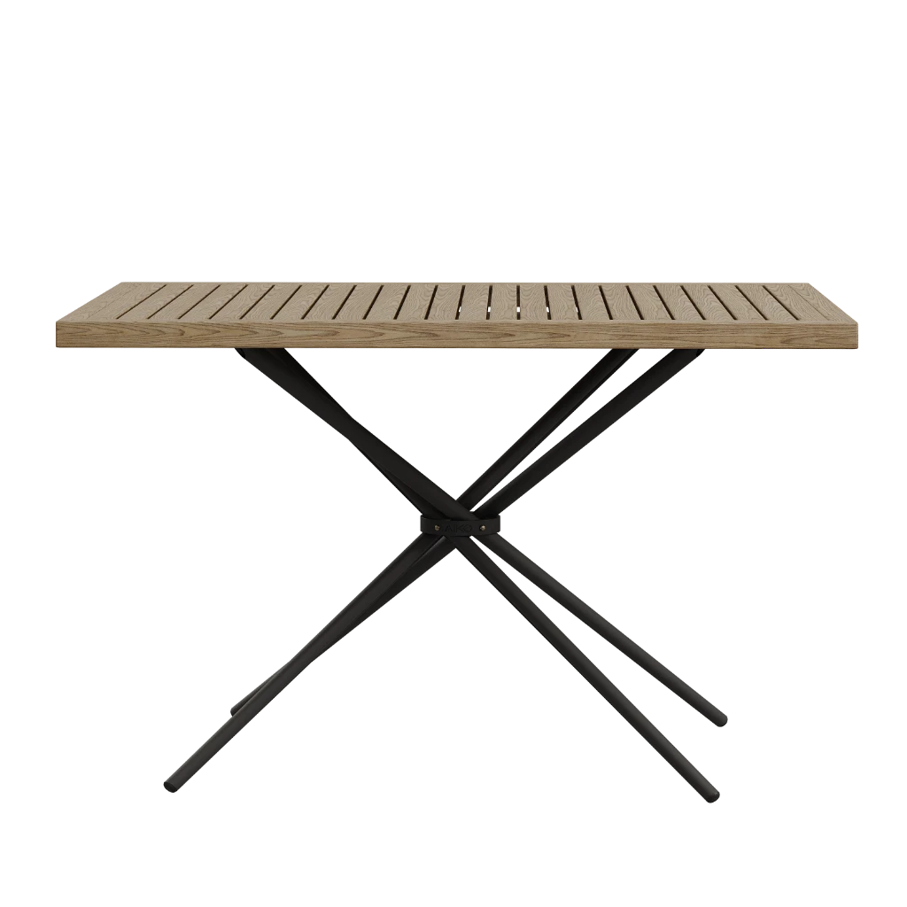 Стол кухонный Olivia 120/80/75 Деревянный (R) (outdoor) - Thumbnail 2