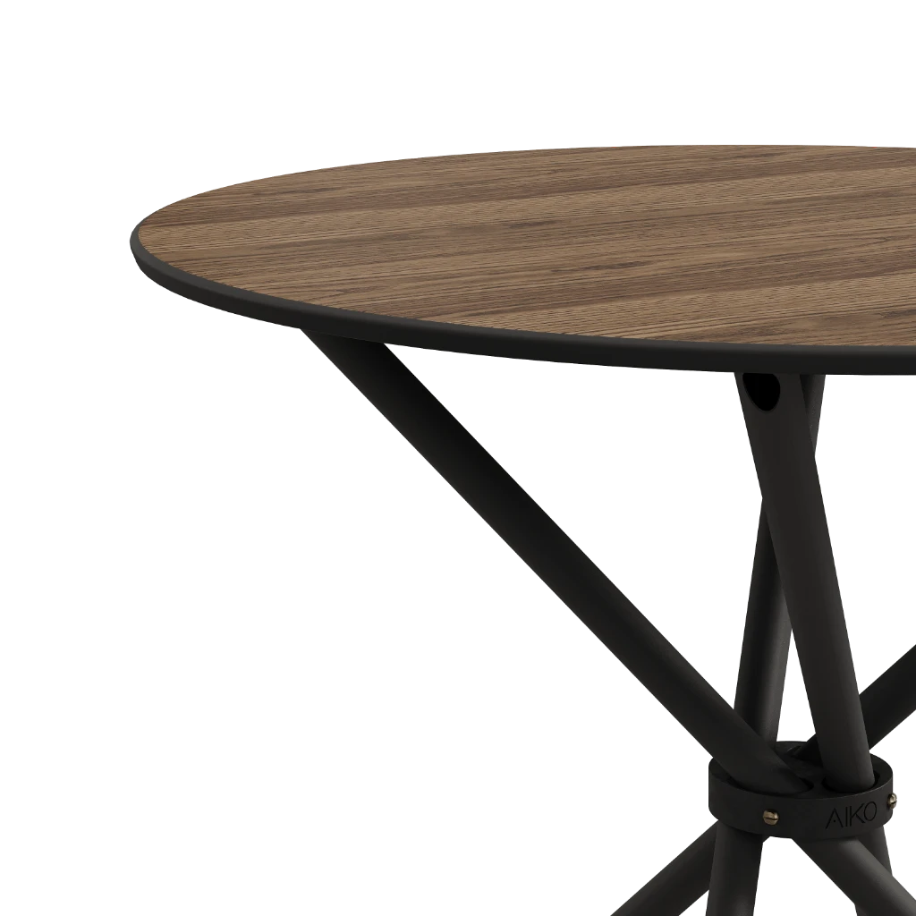 Стол кухонный Olivia D 80/72 HPL плита (outdoor) OLMO BACH 24104 в ...