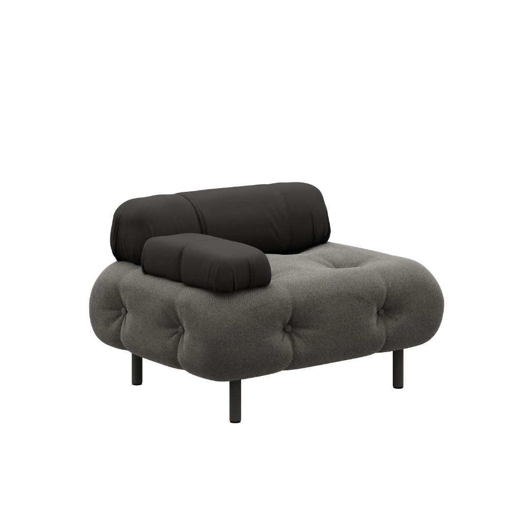 Диван Rome 100/85/57 правая секция Премиум L-Loden Napa-233 variation 1