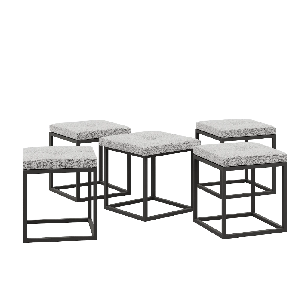 Пуф Mia 40х40х40 - Thumbnail 5