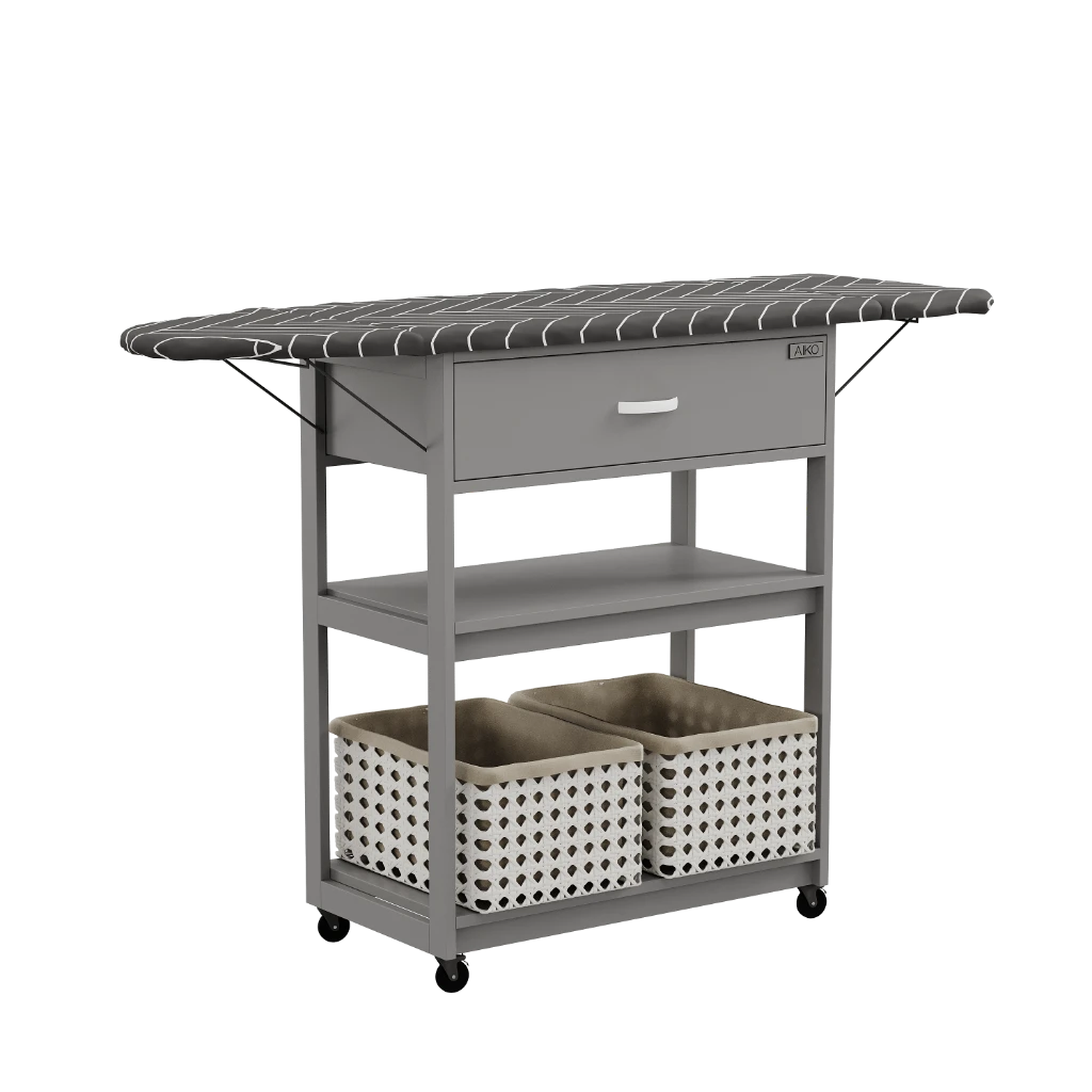 Гладильная доска складная Quick 70х35х90 крашенный Коричневый variation 2