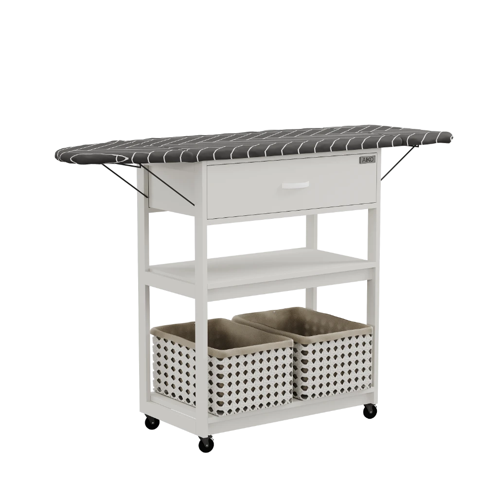 Гладильная доска складная Quick 70х35х90 крашенный Коричневый variation 3