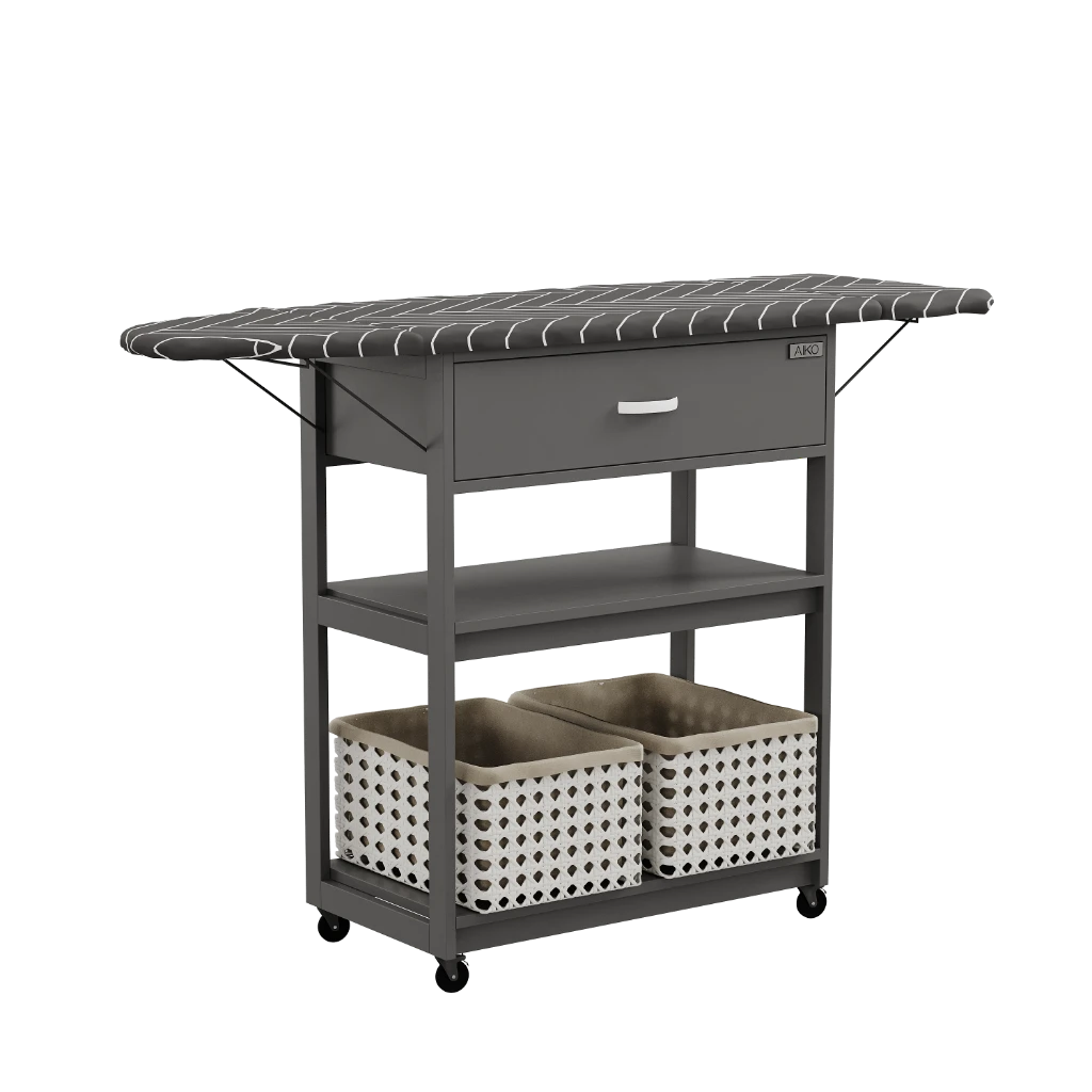 Гладильная доска складная Quick 70х35х90 крашенный Коричневый variation 4