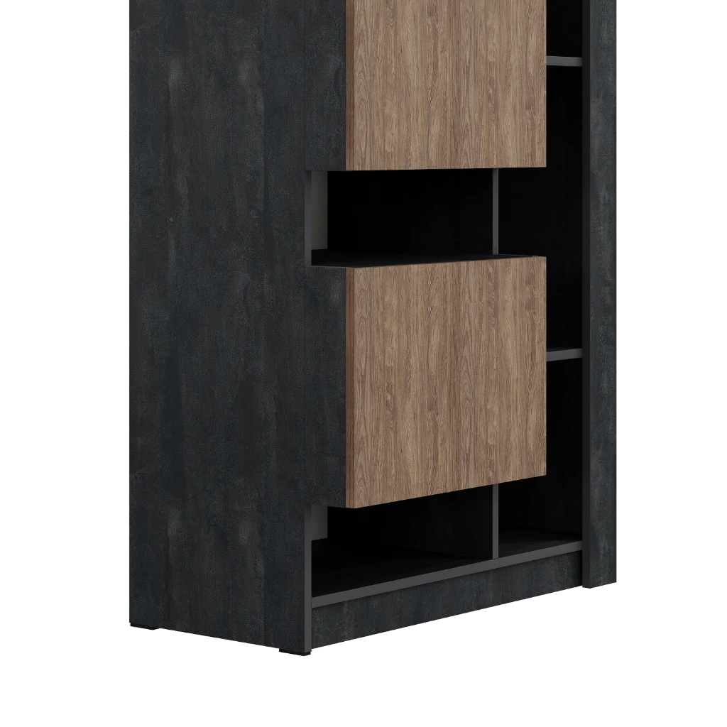 Шкаф офисный Lecco 80х46х180 - Thumbnail 3