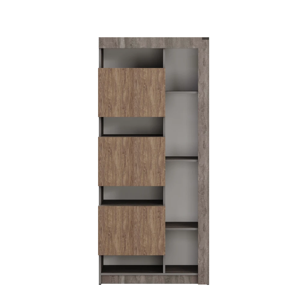 Шкаф офисный Lecco 80х46х180 - Thumbnail 2