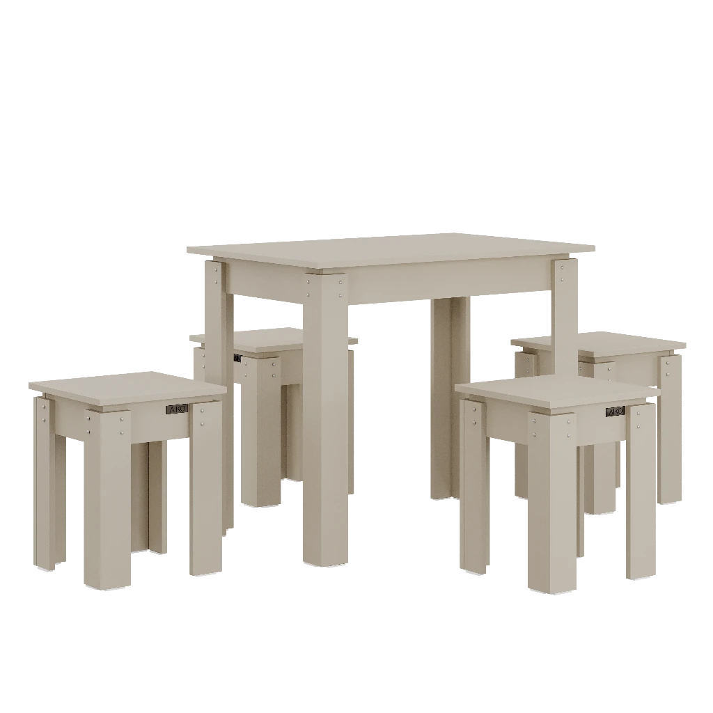 Кухонный комплект Premyera (стол,4 стула) Кашемир