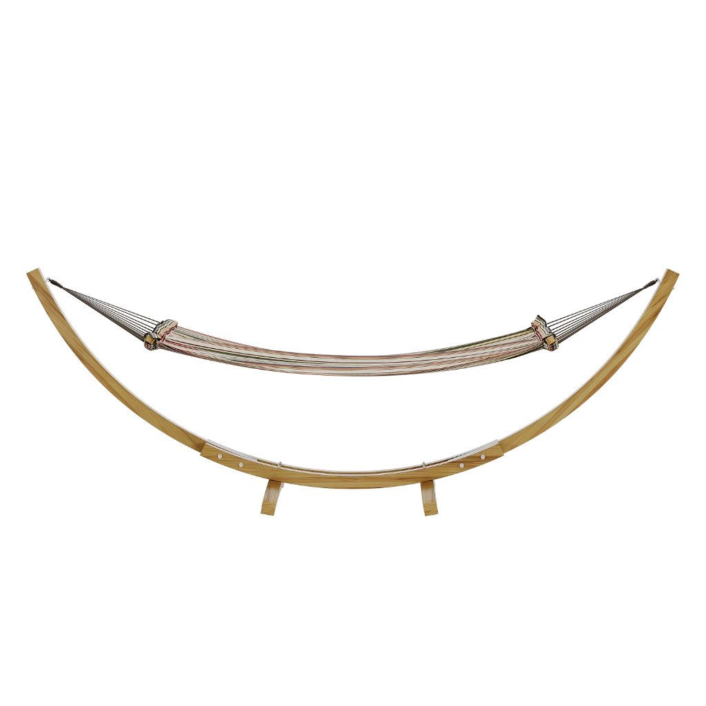 Гамак деревянный Morpheus 380х125х140 - Thumbnail 2