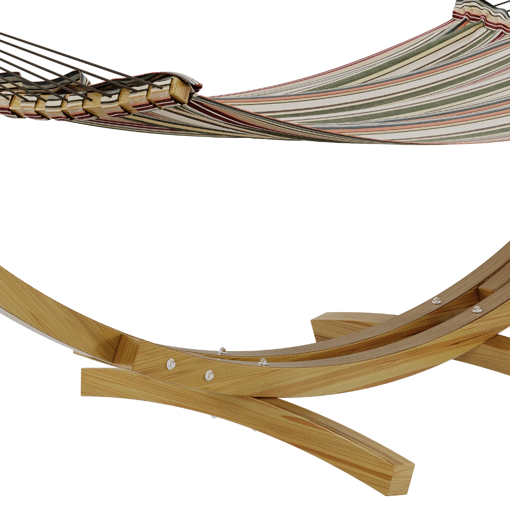 Гамак деревянный Morpheus 380х125х140 - Thumbnail 3