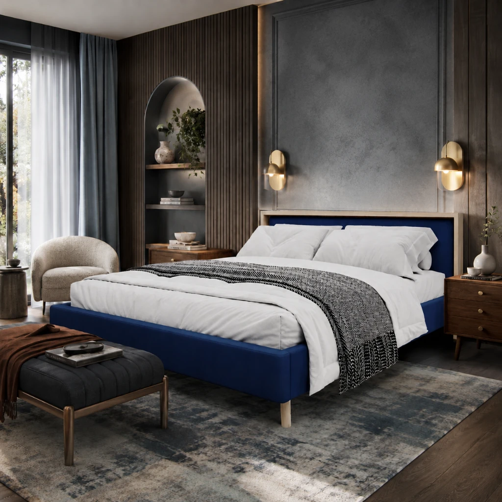 Кровать Marselle 190х209х90 Moss 784