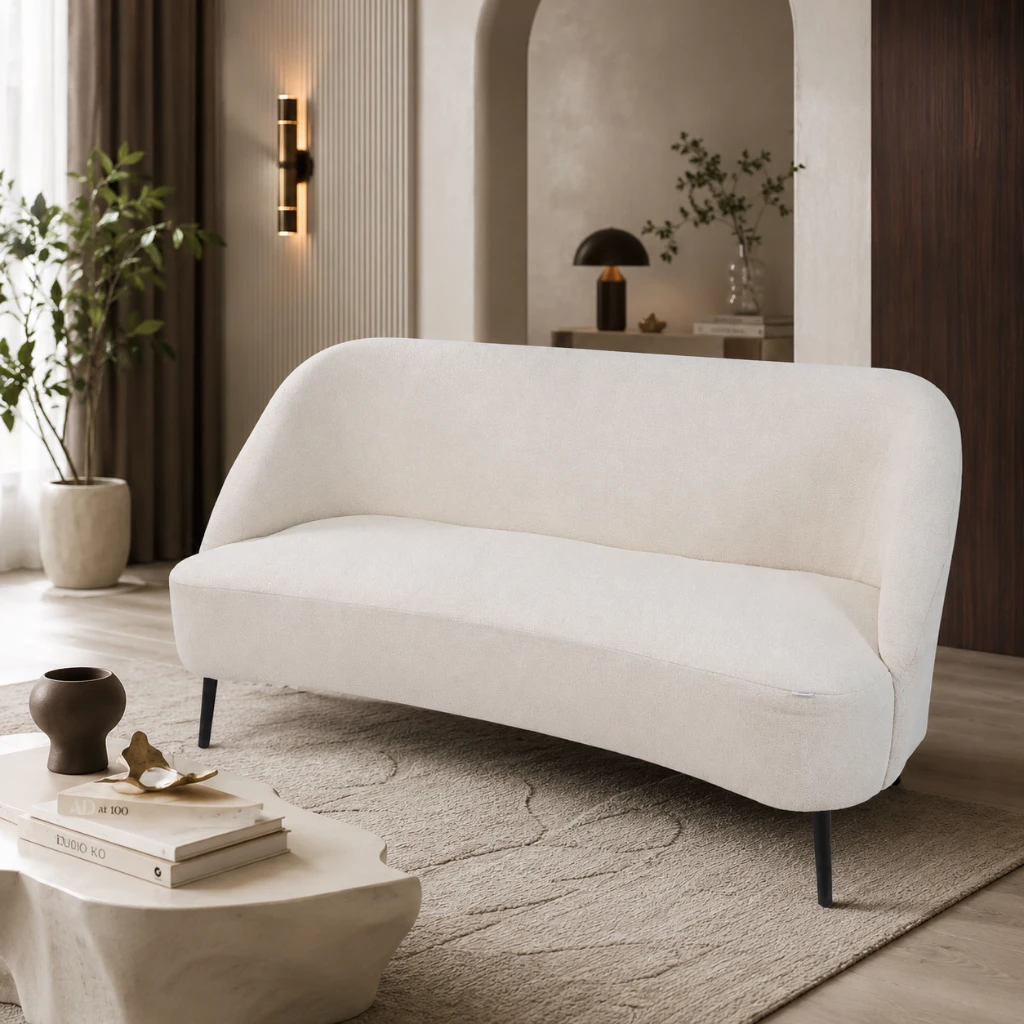 Диван Lilla 173х67х77 Премиум L-Ekru