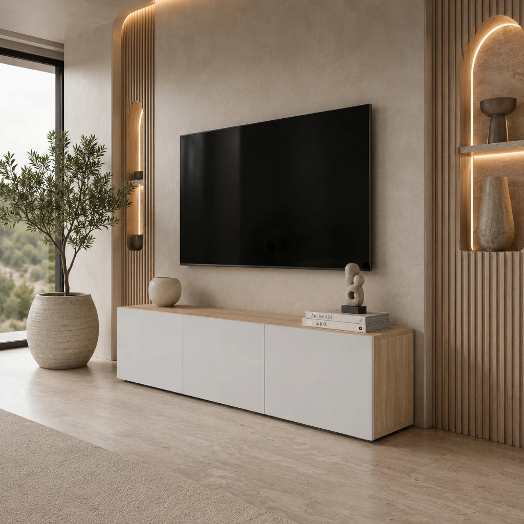 Тв тумба VIBE 140х35х35 DSan Bsh