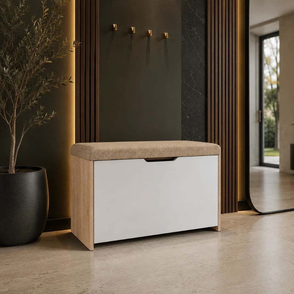 Банкетка для обуви VIBE 80х52х40 DSan Bsh