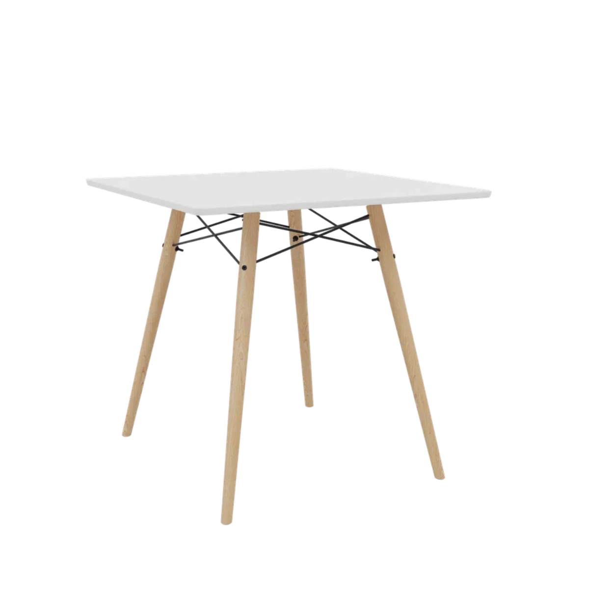 Stockholm Kitchen Table 80x80x78 Painted - Thumbnail 2